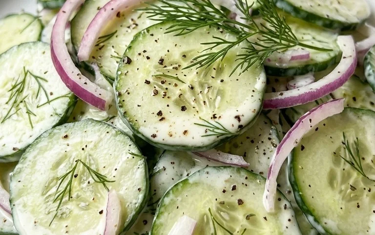 Creamy Cucumber Salad