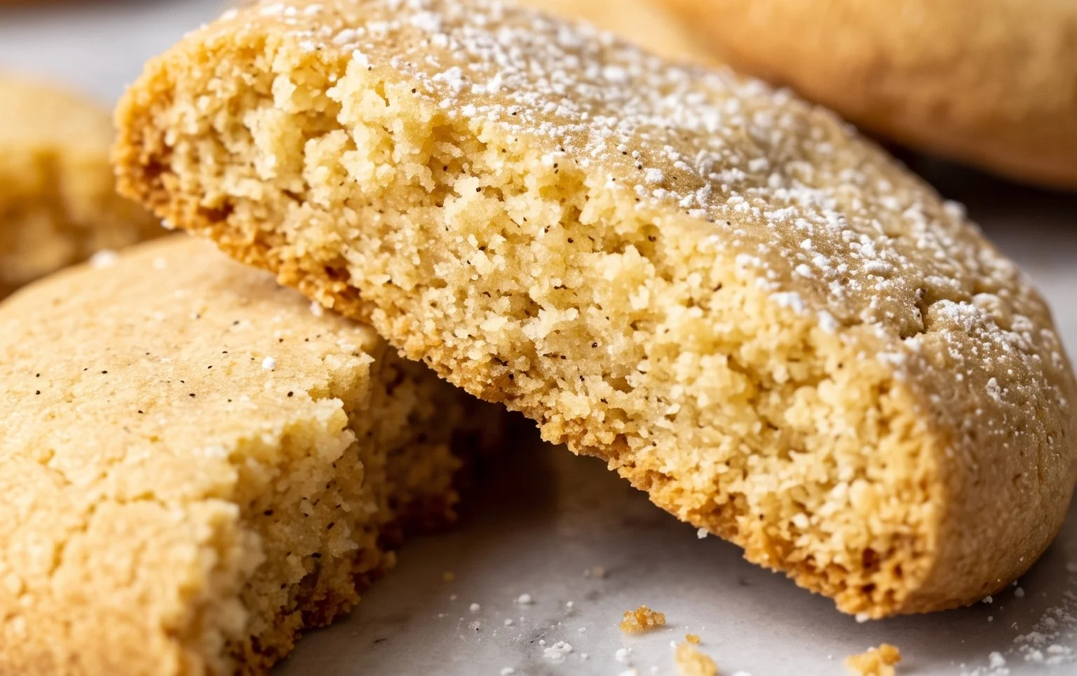 Sablés fondants à la poudre de flan
