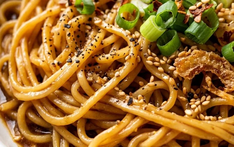 Easy Saucy Ramen Noodles